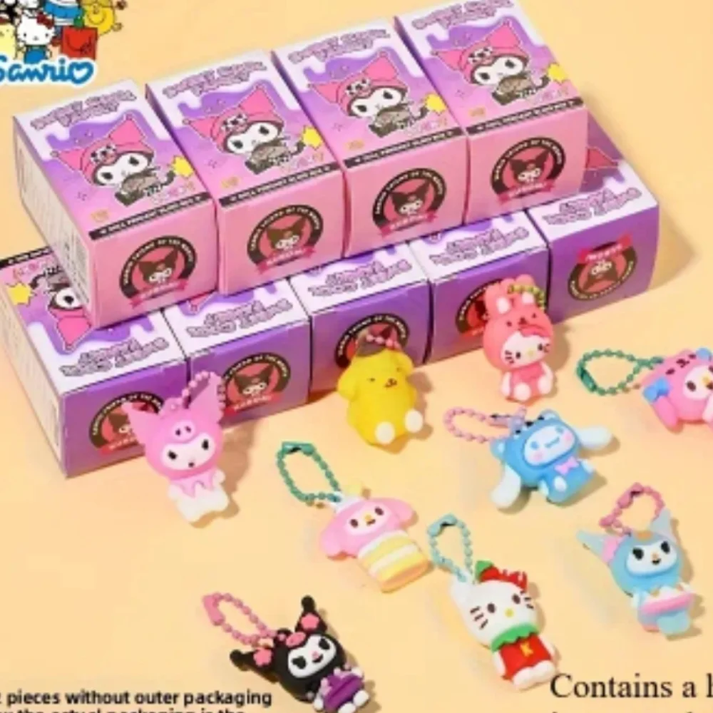 Sweet Cool Family Doll Pendant Charm - Multicolor